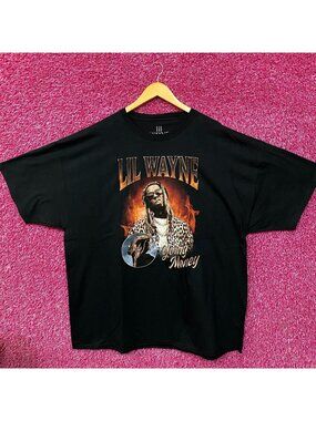 Lil Wayne Young Money Hip Hop Graphic T-Shirt 3XL